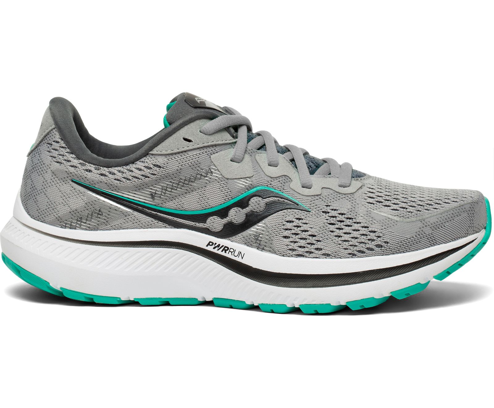 Women\'s Saucony Omni 20 Running Shoes Grey / Mint | Singapore 178CTVE